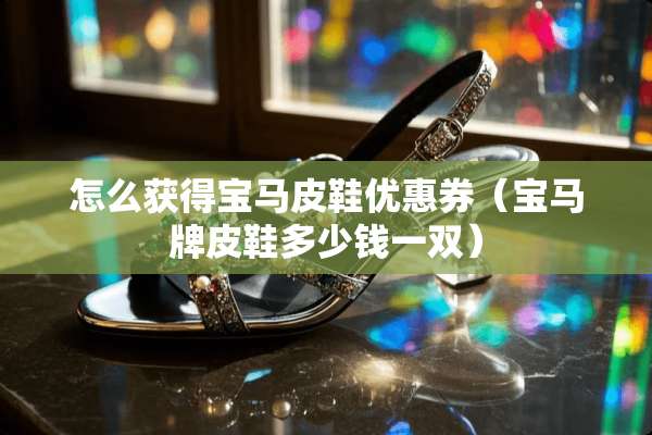 怎么获得宝马皮鞋优惠券（宝马牌皮鞋多少钱一双）