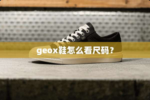 geox鞋怎么看尺码？