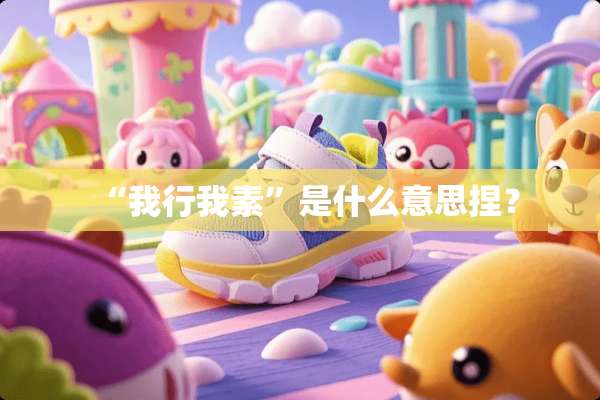 “我行我素”是什么意思捏？