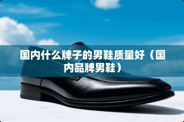 国内什么牌子的男鞋质量好（国内品牌男鞋）