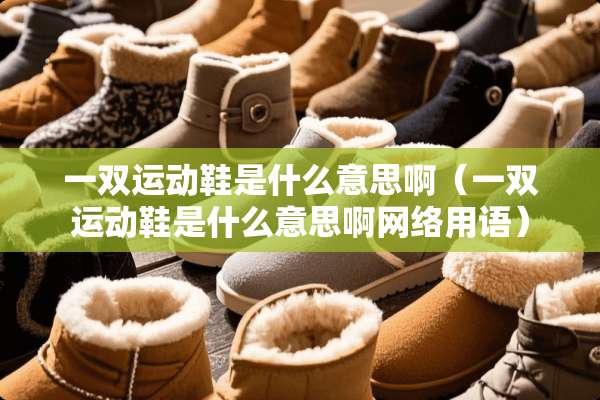 一双运动鞋是什么意思啊（一双运动鞋是什么意思啊网络用语）