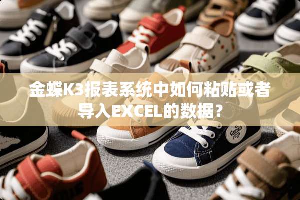 金蝶K3报表系统中如何粘贴或者导入EXCEL的数据？