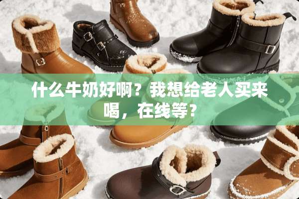 什么牛奶好啊？我想给老人买来喝，在线等？