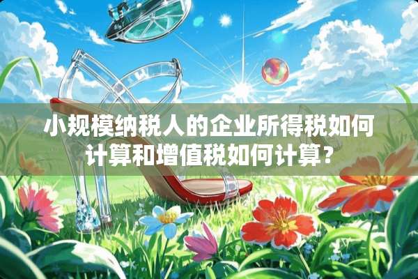小规模纳税人的企业所得税如何计算和***如何计算？