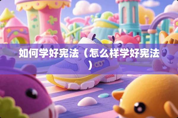 如何学好宪法（怎么样学好宪法）