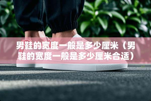 男鞋的宽度一般是多少厘米（男鞋的宽度一般是多少厘米合适）