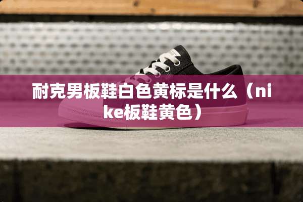 耐克男板鞋白色黄标是什么（nike板鞋**）