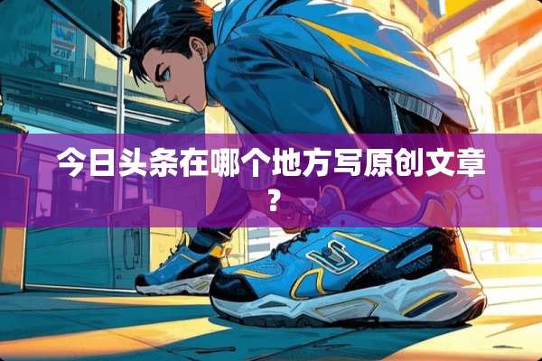 今日头条在哪个地方写原创文章？