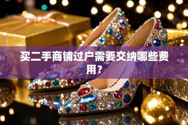 买二手商铺过户需要交纳哪些费用？
