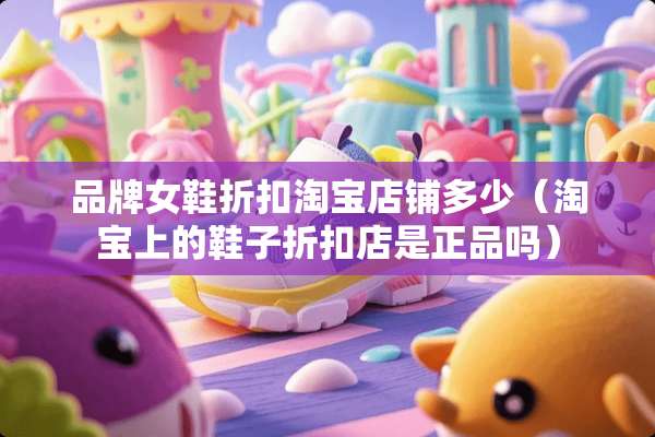品牌女鞋折扣淘宝店铺多少（淘宝上的鞋子折扣店是正品吗）