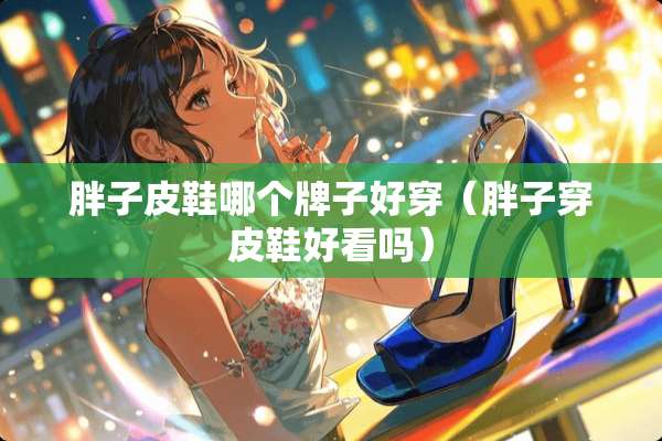 胖子皮鞋哪个牌子好穿（胖子穿皮鞋好看吗）