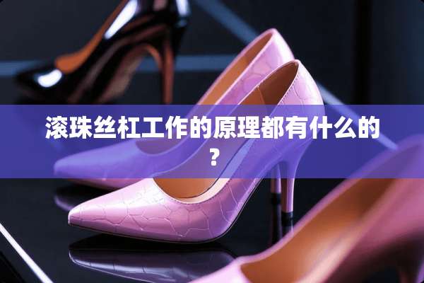 滚珠丝杠工作的原理都有什么的？