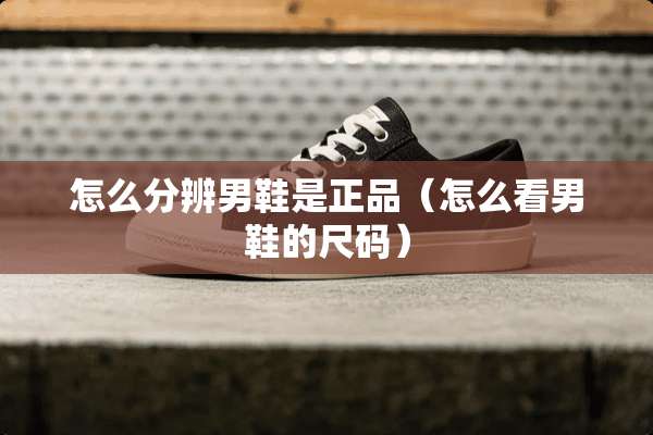 怎么分辨男鞋是正品（怎么看男鞋的尺码）