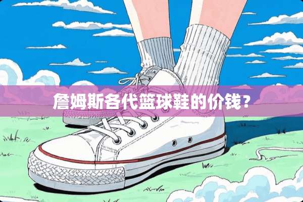 詹姆斯各代篮球鞋的价钱？