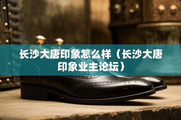长沙大唐印象怎么样（长沙大唐印象业主论坛）