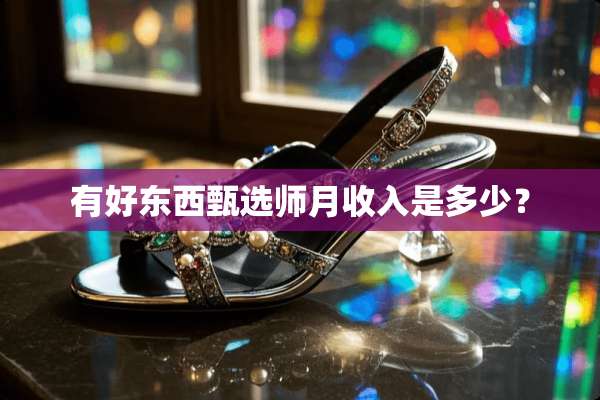 有好东西甄选师月收入是多少？