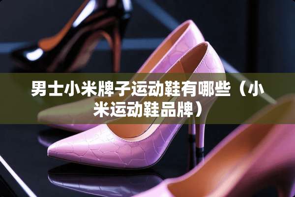 男士小米牌子运动鞋有哪些（小米运动鞋品牌）
