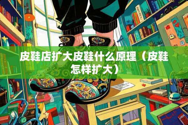 皮鞋店扩大皮鞋什么原理（皮鞋怎样扩大）