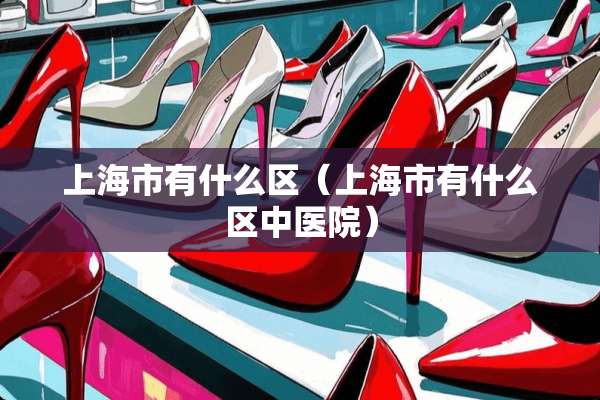 上海市有什么区（上海市有什么区中医院）