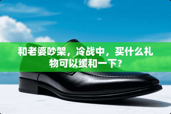 和老婆吵架，冷战中，买什么礼物可以缓和一下？
