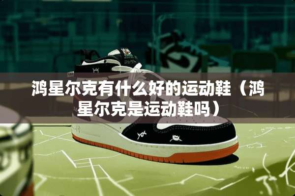 鸿星尔克有什么好的运动鞋（鸿星尔克是运动鞋吗）