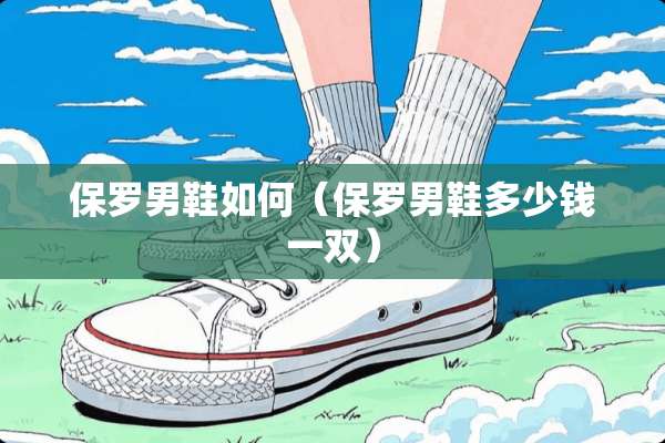 保罗男鞋如何（保罗男鞋多少钱一双）