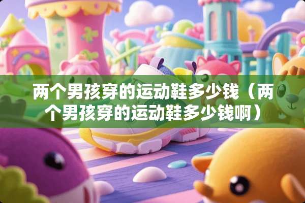 两个男孩穿的运动鞋多少钱（两个男孩穿的运动鞋多少钱啊）