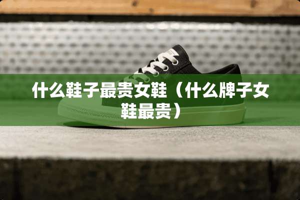 什么鞋子最贵女鞋（什么牌子女鞋最贵）