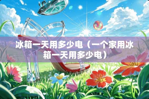 冰箱一天用多少电（一个家用冰箱一天用多少电）