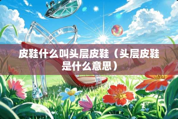 皮鞋什么叫头层皮鞋（头层皮鞋是什么意思）