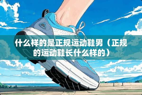 什么样的是正规运动鞋男（正规的运动鞋长什么样的）