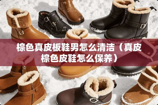 棕色真皮板鞋男怎么清洁（真皮棕色皮鞋怎么保养）