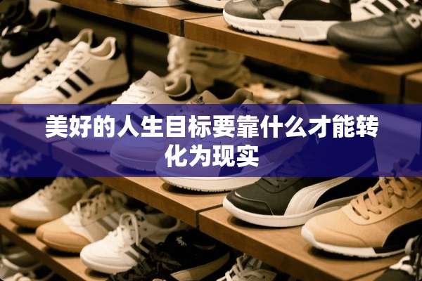 美好的人生目标要靠什么才能转化为现实
