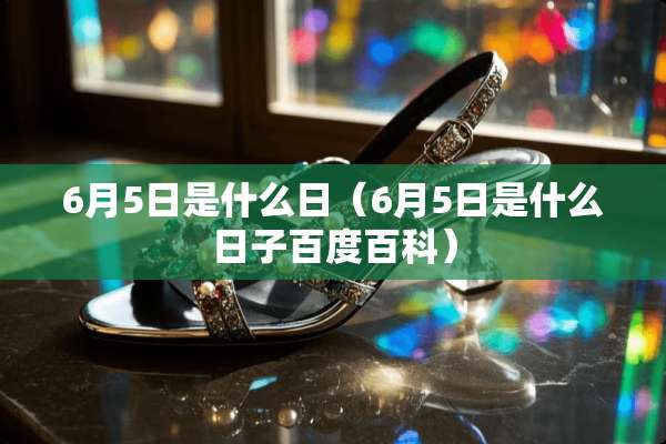 6月5日是什么日（6月5日是什么日子百度百科）