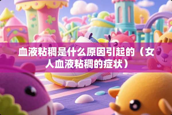 血液粘稠是什么原因引起的（女人血液粘稠的症状）