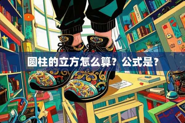 圆柱的立方怎么算？公式是？