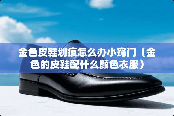 金色皮鞋划痕怎么办小窍门（金色的皮鞋配什么颜色衣服）