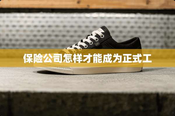 保险公司怎样才能成为正式工