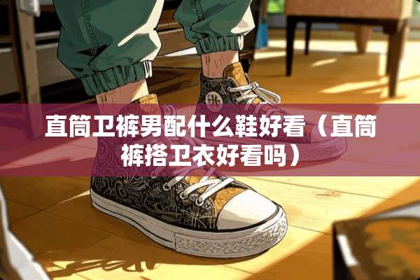 直筒卫裤男配什么鞋好看（直筒裤搭卫衣好看吗）