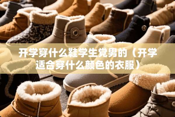 开学穿什么鞋学生*男的（开学适合穿什么颜色的衣服）