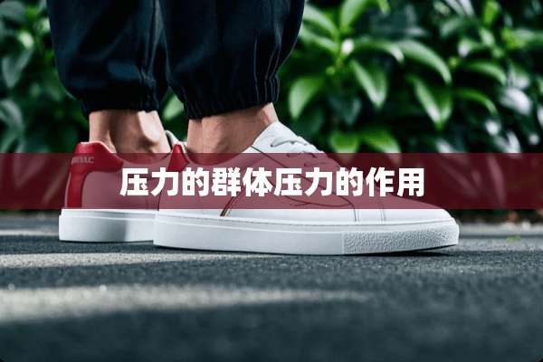 压力的群体压力的作用