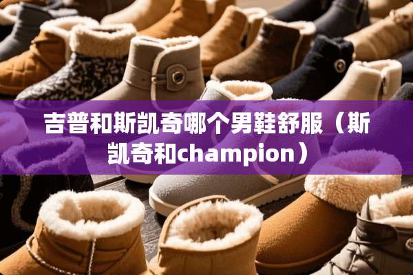 吉普和斯凯奇哪个男鞋舒服（斯凯奇和champion）