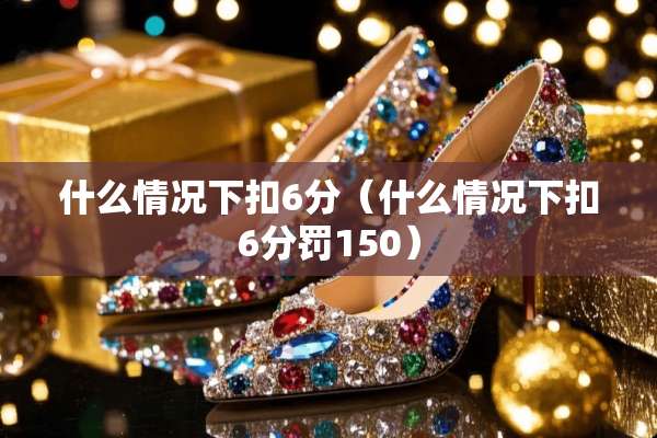什么情况下扣6分（什么情况下扣6分罚150）