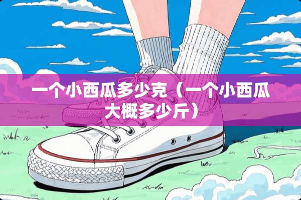 一个小西瓜多少克（一个小西瓜大概多少斤）