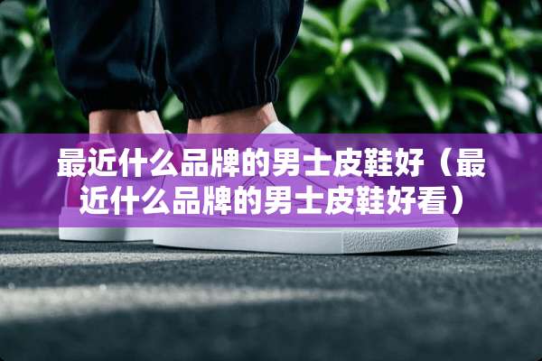 最近什么品牌的男士皮鞋好（最近什么品牌的男士皮鞋好看）