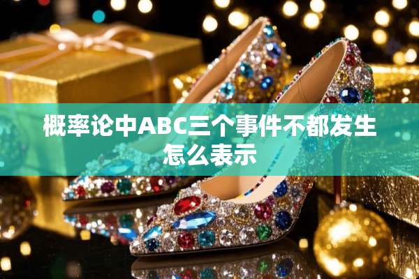 概率论中ABC三个事件不都发生怎么表示