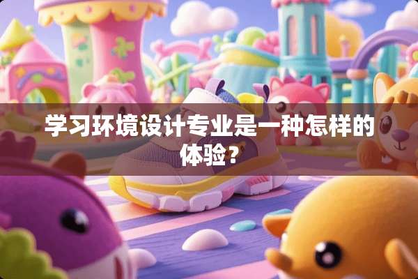 学习环境设计专业是一种怎样的体验？