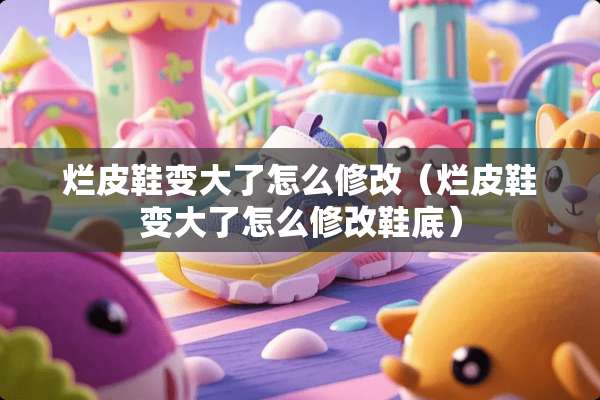 烂皮鞋变大了怎么修改（烂皮鞋变大了怎么修改鞋底）