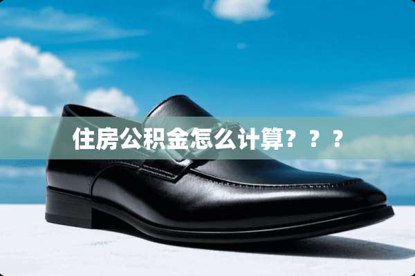住房公积金怎么计算？？？