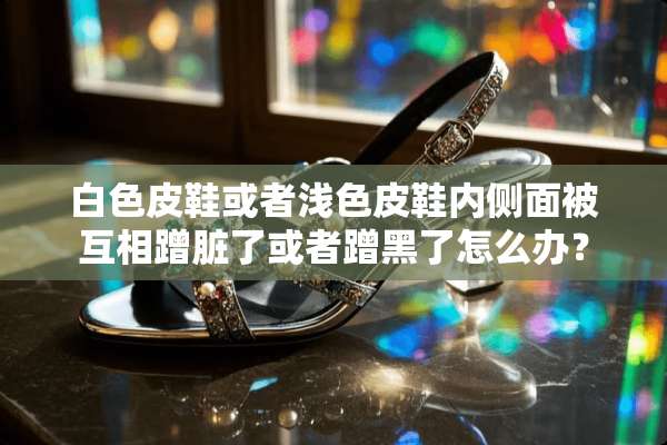白色皮鞋或者浅色皮鞋内侧面被互相蹭脏了或者蹭黑了怎么办？